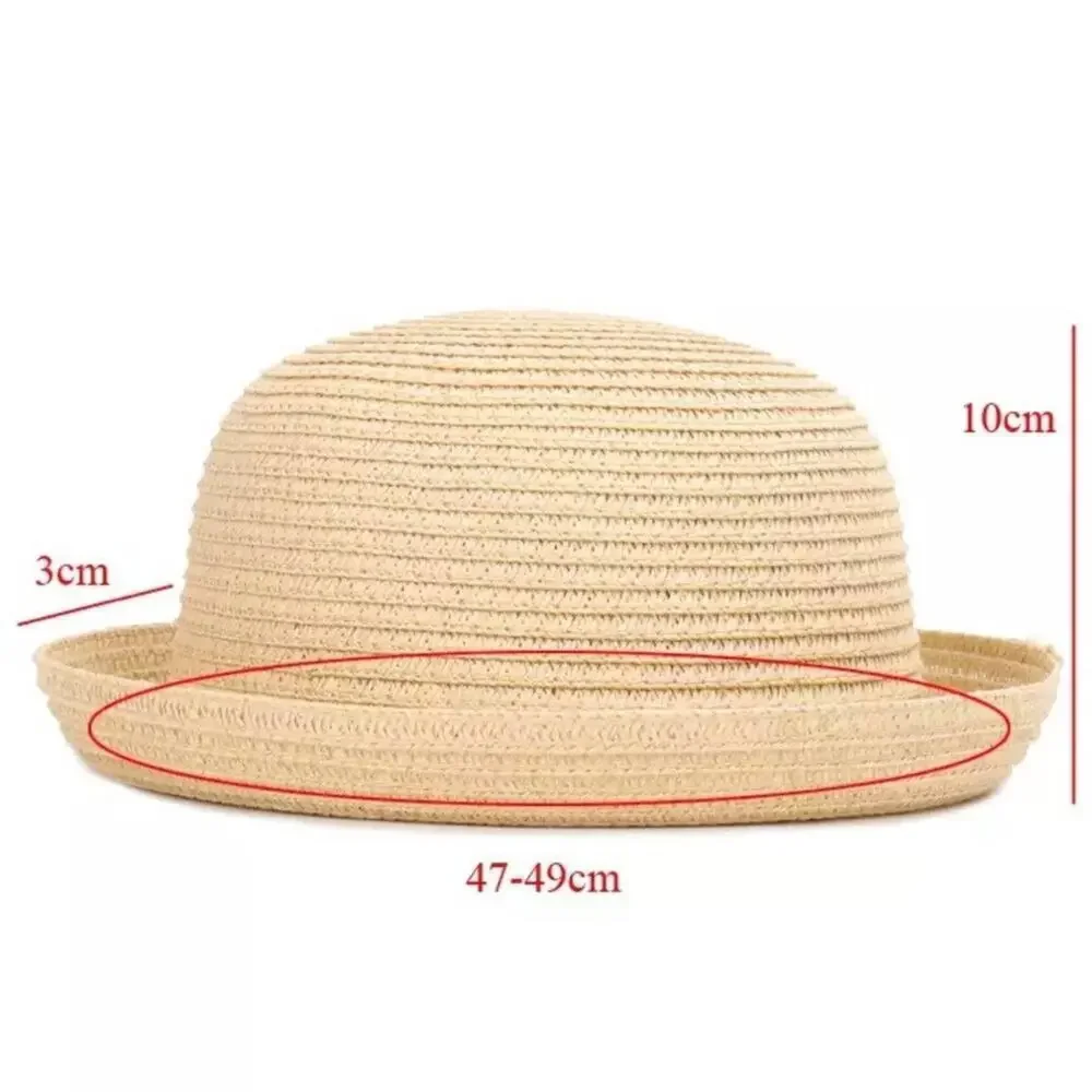 New Toddler girl summer straw hats 12- 24 months